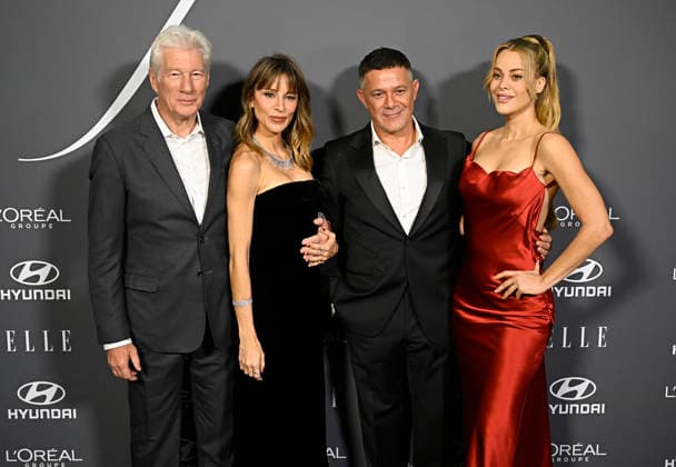 Elle celebrates the ELLE X FUTURE gala and presents the Elle Eco Award 2025 Alejandra Silva, Richard Gere, Alejandro Sanz and Candela Márquez during the ELLE X FUTURE gala held by Elle magazine at the Italian Consulate, on November 26, 2025, in Madrid Spain ELLE x Future is a night to pay tribute to the future, to the planet and sustainability and to recognize the social and environmental work of many well-known faces committed to a better planet In addition, during the gala the ELLE Eco Award 2025 will be presented to honor one of the attendees for their commitment and social and environmental work 26 NOVEMBER 2025 Madrid Madrid Spain  Copyright: xFranciscoxGuerrax 7128765