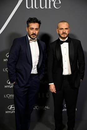 Elle celebrates the ELLE X FUTURE gala and presents the Elle Eco Award 2025 Juan Carlos Fernandez and Antonio Burillo during the ELLE X FUTURE gala held by Elle magazine at the Consulate of Italy, on November 26, 2025, in Madrid Spain ELLE x Future is a night to pay tribute to the future, to the planet and sustainability and to recognize the social and environmental work of many well-known faces committed to a better planet In addition, during the gala the ELLE Eco Award 2025 will be presented to honor one of the attendees for their commitment and social and environmental work 26 NOVEMBER 2025 Madrid Madrid Spain  Copyright: xFranciscoxGuerrax 7128971