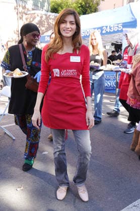 26 November 2025 - Los Angeles, California - Blanca Blanco,. 2025 Thanks & Giving On Skid Row held at Los Angeles Mission. Los Angeles USA - ZUMAa123 20251126_zaa_a123_022 Copyright: xADx