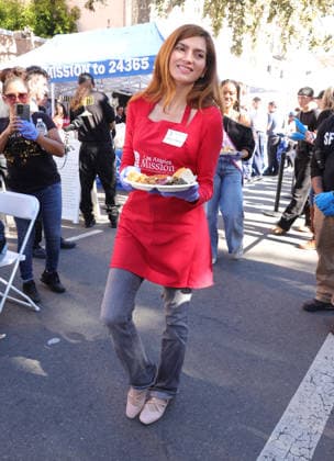 26 November 2025 - Los Angeles, California - Blanca Blanco,. 2025 Thanks & Giving On Skid Row held at Los Angeles Mission. Photo Copyright: xAdMediax