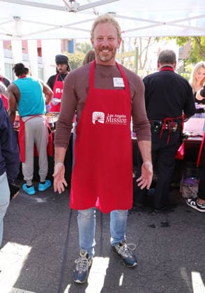 26 November 2025 - Los Angeles, California - Ian Ziering. 2025 Thanks & Giving On Skid Row held at Los Angeles Mission. Photo Copyright: xAdMediax