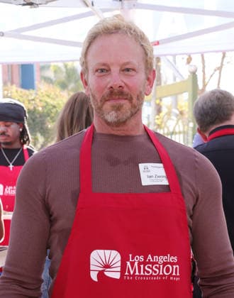 26 November 2025 - Los Angeles, California - Ian Ziering. 2025 Thanks & Giving On Skid Row held at Los Angeles Mission. Photo Copyright: xAdMediax