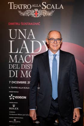 Premiere At La Scala -Lady Macbeth Of The Mtsensk District- Press Conference La Scala Theatre - Milan, Italy Carlo Rossanigo Premiere At La Scala -Lady Macbeth Of The Mtsensk District- Press Conference La Scala Theatre - Milan, Italy 26th November 2025  Copyright: xALFONSOxCATALANO SGPITALIAx