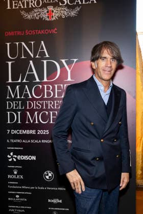 Premiere At La Scala -Lady Macbeth Of The Mtsensk District- Press Conference La Scala Theatre - Milan, Italy Davide Oldani Premiere At La Scala -Lady Macbeth Of The Mtsensk District- Press Conference La Scala Theatre - Milan, Italy 26th November 2025  Copyright: xALFONSOxCATALANO SGPITALIAx