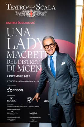 Premiere At La Scala -Lady Macbeth Of The Mtsensk District- Press Conference La Scala Theatre - Milan, Italy Massimiliano Di Silvestre Premiere At La Scala -Lady Macbeth Of The Mtsensk District- Press Conference La Scala Theatre - Milan, Italy 26th November 2025  Copyright: xSGPx