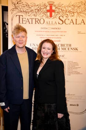 Premiere At La Scala -Lady Macbeth Of The Mtsensk District- Press Conference La Scala Theatre - Milan, Italy Vasily Barkhatov;Sara Jakubiak Premiere At La Scala -Lady Macbeth Of The Mtsensk District- Press Conference La Scala Theatre - Milan, Italy 26th November 2025  Copyright: xALFONSOxCATALANO SGPITALIAx