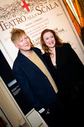 Premiere At La Scala -Lady Macbeth Of The Mtsensk District- Press Conference La Scala Theatre - Milan, Italy Vasily Barkhatov;Sara Jakubiak Premiere At La Scala -Lady Macbeth Of The Mtsensk District- Press Conference La Scala Theatre - Milan, Italy 26th November 2025  Copyright: xSGPx