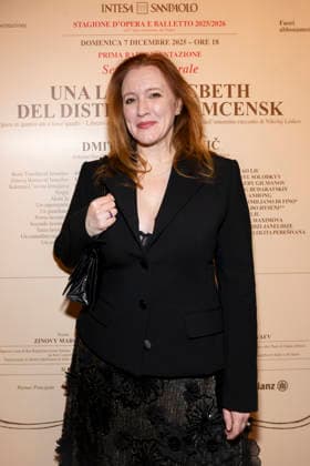 Premiere At La Scala -Lady Macbeth Of The Mtsensk District- Press Conference La Scala Theatre - Milan, Italy Sara Jakubiak Premiere At La Scala -Lady Macbeth Of The Mtsensk District- Press Conference La Scala Theatre - Milan, Italy 26th November 2025  Copyright: xALFONSOxCATALANO SGPITALIAx