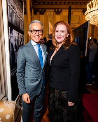 Premiere At La Scala -Lady Macbeth Of The Mtsensk District- Press Conference La Scala Theatre - Milan, Italy Massimiliano Di Silvestre;Sara Jakubiak Premiere At La Scala -Lady Macbeth Of The Mtsensk District- Press Conference La Scala Theatre - Milan, Italy 26th November 2025  Copyright: xSGPx