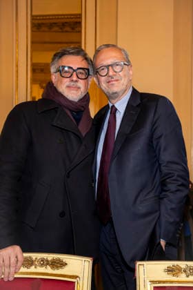 Premiere At La Scala -Lady Macbeth Of The Mtsensk District- Press Conference La Scala Theatre - Milan, Italy Gian Luca Bauzano;Paolo Besana Premiere At La Scala -Lady Macbeth Of The Mtsensk District- Press Conference La Scala Theatre - Milan, Italy 26th November 2025  Copyright: xALFONSOxCATALANO SGPITALIAx