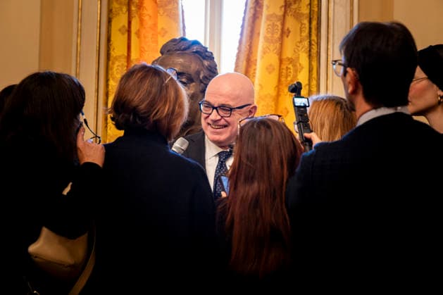 Premiere At La Scala -Lady Macbeth Of The Mtsensk District- Press Conference La Scala Theatre - Milan, Italy Fortunato Ortombina Premiere At La Scala -Lady Macbeth Of The Mtsensk District- Press Conference La Scala Theatre - Milan, Italy 26th November 2025  Copyright: xALFONSOxCATALANO SGPITALIAx