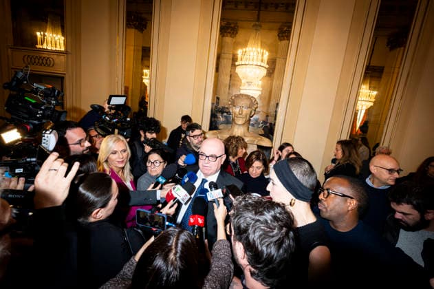 Premiere At La Scala -Lady Macbeth Of The Mtsensk District- Press Conference La Scala Theatre - Milan, Italy Fortunato Ortombina Premiere At La Scala -Lady Macbeth Of The Mtsensk District- Press Conference La Scala Theatre - Milan, Italy 26th November 2025  Copyright: xSGPx