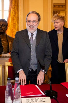 Premiere At La Scala -Lady Macbeth Of The Mtsensk District- Press Conference La Scala Theatre - Milan, Italy Riccardo Chailly;Vasily Barkhatov Premiere At La Scala -Lady Macbeth Of The Mtsensk District- Press Conference La Scala Theatre - Milan, Italy 26th November 2025  Copyright: xALFONSOxCATALANO SGPITALIAx