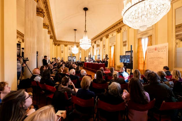 Premiere At La Scala -Lady Macbeth Of The Mtsensk District- Press Conference La Scala Theatre - Milan, Italy Premiere At La Scala -Lady Macbeth Of The Mtsensk District- Press Conference La Scala Theatre - Milan, Italy 26th November 2025  Copyright: xALFONSOxCATALANO SGPITALIAx