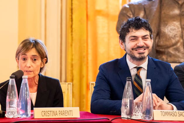 Premiere At La Scala -Lady Macbeth Of The Mtsensk District- Press Conference La Scala Theatre - Milan, Italy Cristina Parenti;Tommaso Sacchi Premiere At La Scala -Lady Macbeth Of The Mtsensk District- Press Conference La Scala Theatre - Milan, Italy 26th November 2025  Copyright: xALFONSOxCATALANO SGPITALIAx