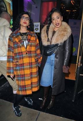 Choose Love for Christmas pop-up store launch party, London Pearl Mackie (right) and guest at the Choose Love for Christmas pop-up store launch party, 245 Regent Street, Regent Street, on Wednesday 26 November 2025 in London, England, UK. CAP CAN CAN London Great Britain UK Copyright: xCanxNguyen CapitalxPicturesx