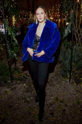 Berlin abb Elena Carrier Model as guest at the Magical Christmas Ball by LeGer by Lena Gercke at Claerchens Ballhaus Berlin on 26 11 2025 Berlin Germany