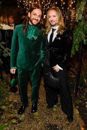 Berlin abb Riccardo Simonetti and Jack Strify as guests at the Magical Christmas Ball by LeGer by Lena Gercke at Claerchens Ballhaus Berlin on 26 11 2025 Berlin Germany