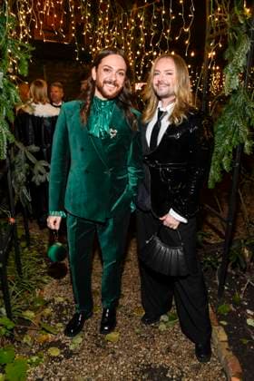 Berlin abb Riccardo Simonetti and Jack Strify as guests at the Magical Christmas Ball by LeGer by Lena Gercke at Claerchens Ballhaus Berlin on 26 11 2025 Berlin Germany