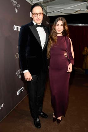 Berlin abb Emi Arpa with her husband as a guest at the Magical Christmas Ball by LeGer by Lena Gercke at Claerchens Ballhaus Berlin on 26 11 2025 Berlin Germany