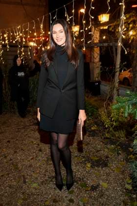 Berlin abb Gloria Sophie Burkandt as guest at the Magical Christmas Ball by LeGer by Lena Gercke at Claerchens Ballhaus Berlin on 26 11 2025 Berlin Germany