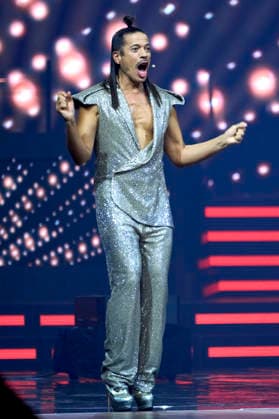 Jorge Gonzalez bei Let s Dance - Die Live-Tour 2025 in der ZAG Arena. Hannover, 25.11.2025 Foto:xU.xStammx xFuturexImagex dance_5109