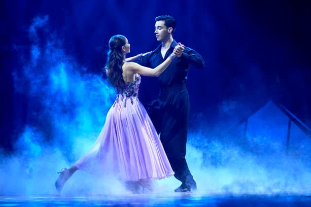 Diego Pooth und Ekaterina Leonova bei Let s Dance - Die Live-Tour 2025 in der ZAG Arena. Hannover, 25.11.2025 Foto:xU.xStammx xFuturexImagex dance_5155