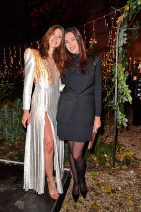 Janina Lin Otto and Gloria Sophie Burkandt at the Magical Christmas Ball by LeGer by Lena Gercke at Clärchens Ballhaus in Berlin 26 11 2025