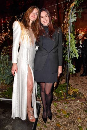 Janina Lin Otto and Gloria Sophie Burkandt at the Magical Christmas Ball by LeGer by Lena Gercke at Clärchens Ballhaus in Berlin 26 11 2025