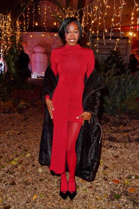 Toni Dreher Adenuga at the Magical Christmas Ball by LeGer by Lena Gercke at Clärchens Ballhaus in Berlin 26 11 2025