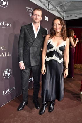 Andre Schuerrle and Anna Schuerrle at the Magical Christmas Ball by LeGer by Lena Gercke at Clärchens Ballhaus in Berlin 26 11 2025