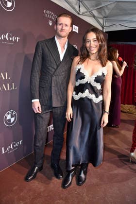 Andre Schuerrle and Anna Schuerrle at the Magical Christmas Ball by LeGer by Lena Gercke at Clärchens Ballhaus in Berlin 26 11 2025