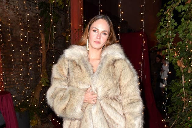 Elena Carriere at the Magical Christmas Ball by LeGer by Lena Gercke at Clärchens Ballhaus in Berlin 26 11 2025