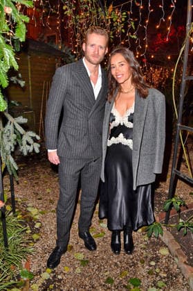 Andre Schuerrle and Anna Schuerrle at the Magical Christmas Ball by LeGer by Lena Gercke at Clärchens Ballhaus in Berlin 26 11 2025