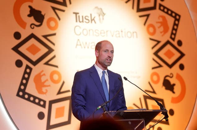 Tusk Conservation Awards The Prince of Wales speaks during the Tusk Conservation Awards at The Savoy Hotel in central London. Picture date: Wednesday November 26, 2025., Credit:Avalon.red Avalon UK, London  Copyright: xAvalon.redx xAvalonx 1054940374