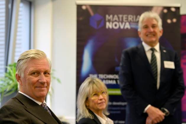 King Philippe visits the Materia Nova Research Centre in Mons MONS, BELGIUM - NOVEMBER 27 : King Philippe visits the Materia Nova Research Centre in Mons (an accelerator of responsible innovation that facilitates technology transfer between fundamental research and industry to promote energy transition and the deployment of the circular economy) on November 27, 2025 in Mons, Belgium, 27 11 2025 Mons Belgium  Copyright: xDidierxLebrunx