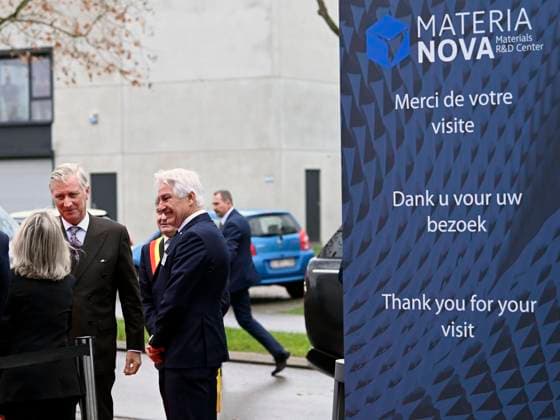 King Philippe visits the Materia Nova Research Centre in Mons MONS, BELGIUM - NOVEMBER 27 : King Philippe visits the Materia Nova Research Centre in Mons (an accelerator of responsible innovation that facilitates technology transfer between fundamental research and industry to promote energy transition and the deployment of the circular economy) on November 27, 2025 in Mons, Belgium, 27 11 2025 Mons Belgium  Copyright: xDidierxLebrunx