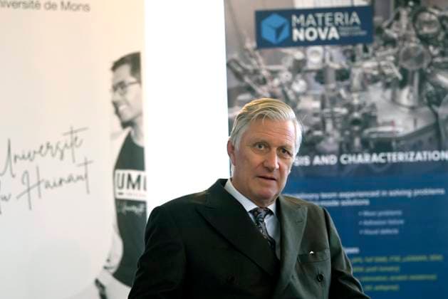 King Philippe visits the Materia Nova Research Centre in Mons MONS, BELGIUM - NOVEMBER 27 : King Philippe visits the Materia Nova Research Centre in Mons (an accelerator of responsible innovation that facilitates technology transfer between fundamental research and industry to promote energy transition and the deployment of the circular economy) on November 27, 2025 in Mons, Belgium, 27 11 2025 Mons Belgium  Copyright: xDidierxLebrunx