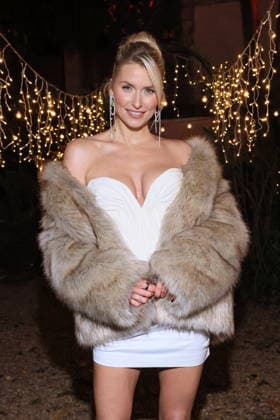 26 11 2025, Lena Gercke as a guest at the Magical Christmas Ball by LeGer by Lena Gercke, Clärchens Ballhaus, Berlin, Berlin