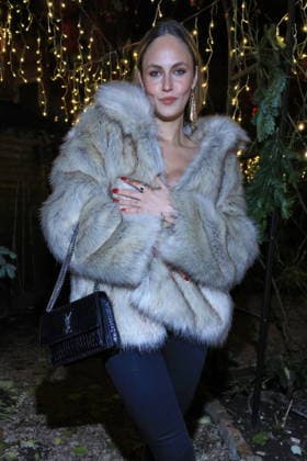 26 11 2025, Elena Carriere as a guest at the Magical Christmas Ball by LeGer by Lena Gercke, Clärchens Ballhaus, Berlin, Berlin