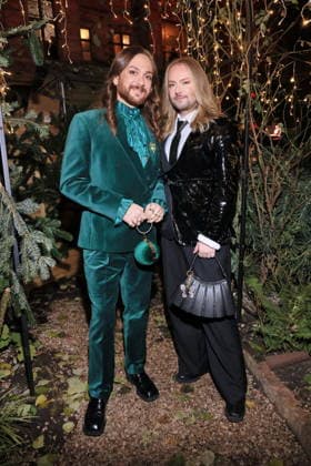 26 11 2025, Riccardo Simonetti and Jack Strify as guests at the Magical Christmas Ball by LeGer by Lena Gercke, Clärchens Ballhaus, Berlin, Berlin