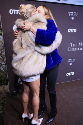 26 11 2025, Lena Gercke and Elena Carriere as guests at the Magical Christmas Ball by LeGer by Lena Gercke, Clärchens Ballhaus, Berlin, Berlin