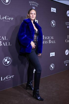 26 11 2025, Elena Carriere as a guest at the Magical Christmas Ball by LeGer by Lena Gercke, Clärchens Ballhaus, Berlin, Berlin