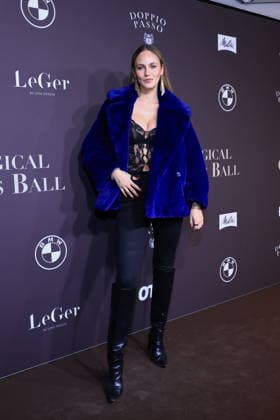 26 11 2025, Elena Carriere as a guest at the Magical Christmas Ball by LeGer by Lena Gercke, Clärchens Ballhaus, Berlin, Berlin