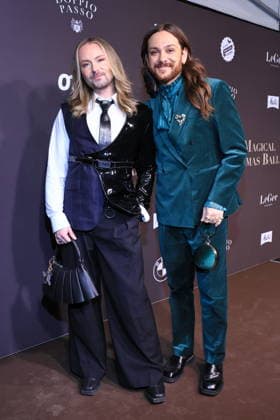 26 11 2025, Jack Strify and Riccardo Simonetti as guests at the Magical Christmas Ball by LeGer by Lena Gercke, Clärchens Ballhaus, Berlin, Berlin