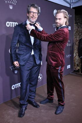 26 11 2025, Juergen Irlbacher and Maximilian Ruhm as guests at the Magical Christmas Ball by LeGer by Lena Gercke, Clärchens Ballhaus, Berlin, Berlin