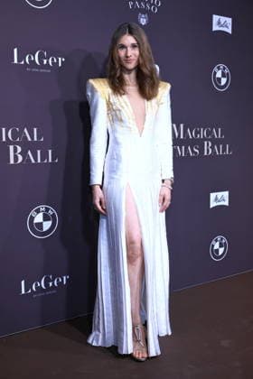 26 11 2025, Janina Lin Otto as a guest at the Magical Christmas Ball by LeGer by Lena Gercke, Clärchens Ballhaus, Berlin, Berlin