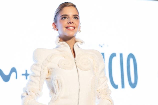 November 27, 2025, Madrid, Spain: Actress Lucia Diez attends the Silencio photocall at Espacio Movistar. Madrid Spain - ZUMAs197 20251127_aaa_s197_105 Copyright: xAtilanoxGarciax