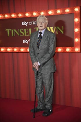 Tinsel Town world premiere, Vue Leicester Square, London, UK, 27 November 2025 Derek Jacobi at the world premiere of Tinsel Town, Vue Leicester Square, London, UK, 27 November 2025., Credit:Justin Ng Avalon United Kingdom, London  Copyright: xJustinxNgx xAvalonx 1054989534