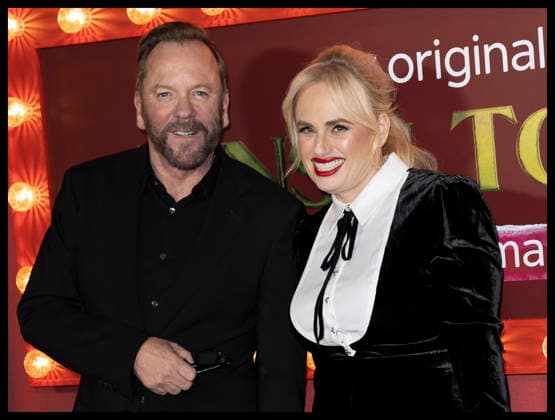 . 27 11 2025. London, United Kingdom. Kiefer Sutherland and Rebel Wilson at the Tinsel Town premiere in London.  xStephenxLockx xi-Imagesx IIM-26418-0035